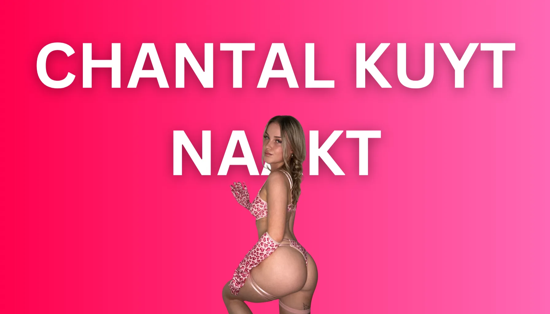 Chantal Kuyt Naakt