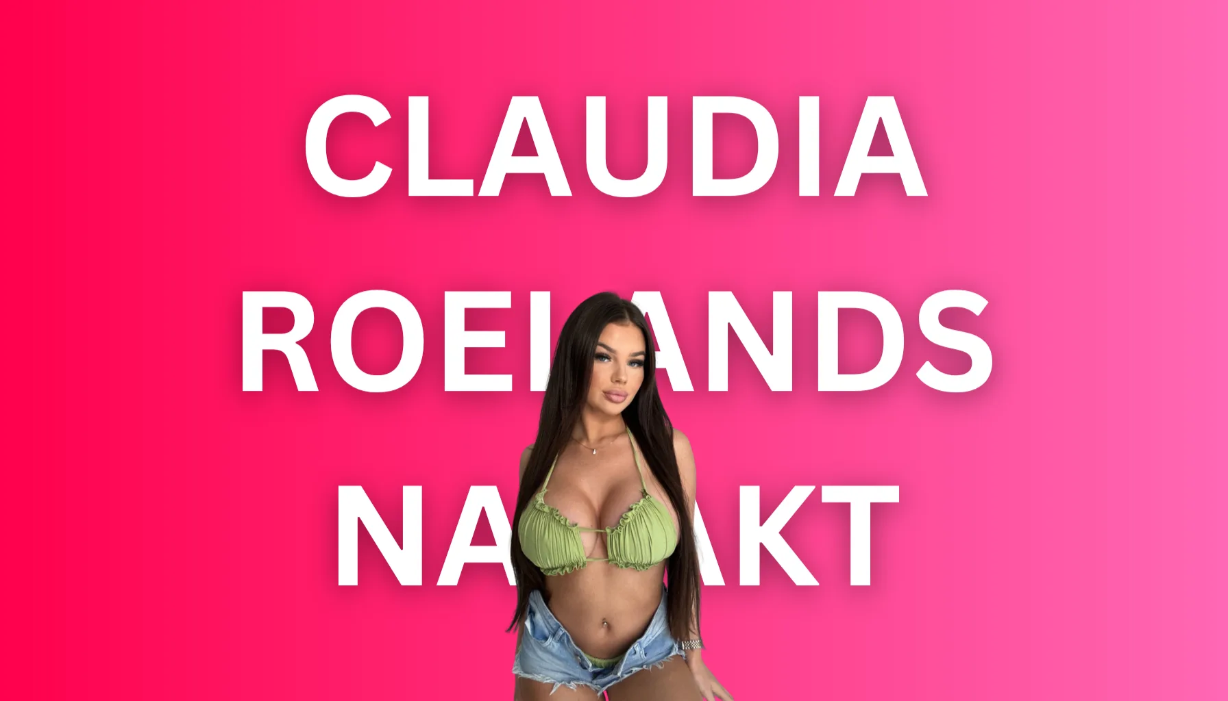 Claudia Roelands naakt