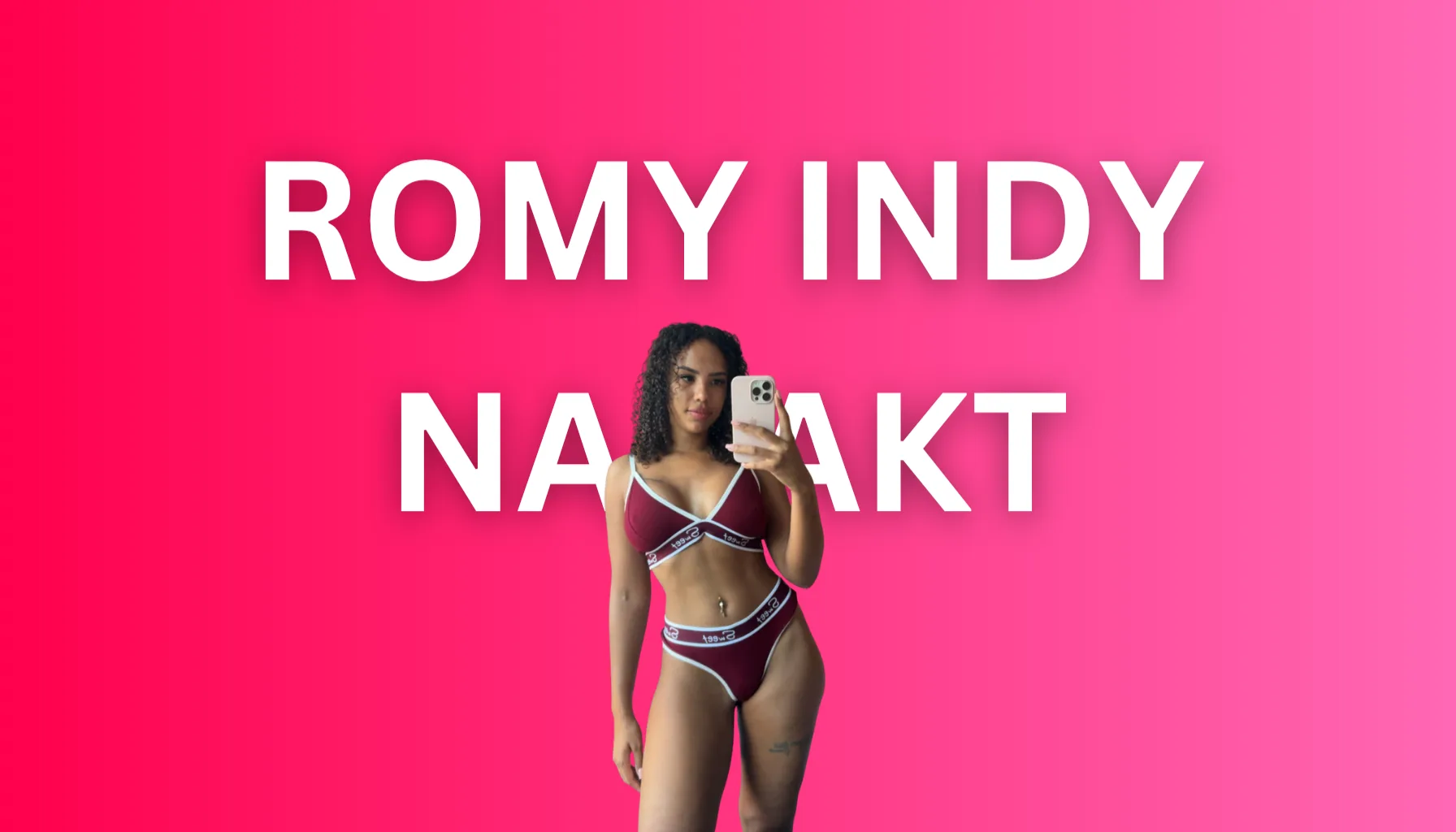Romy Indy Naakt